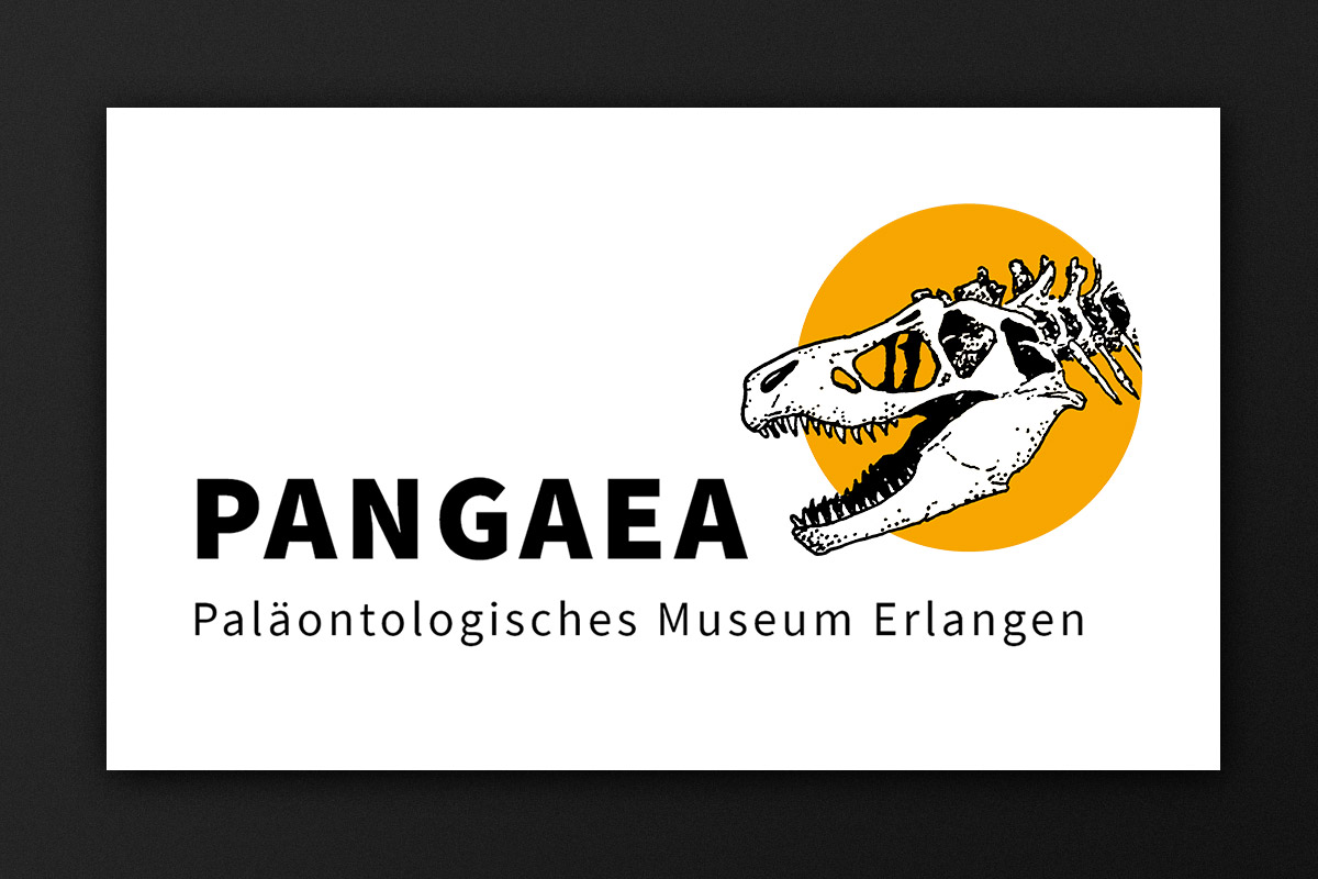 Logo für das fiktive Museum »Pangaea«